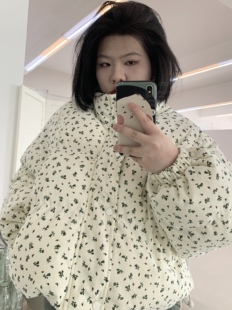 小胖噔花花棉服 NEW12.9