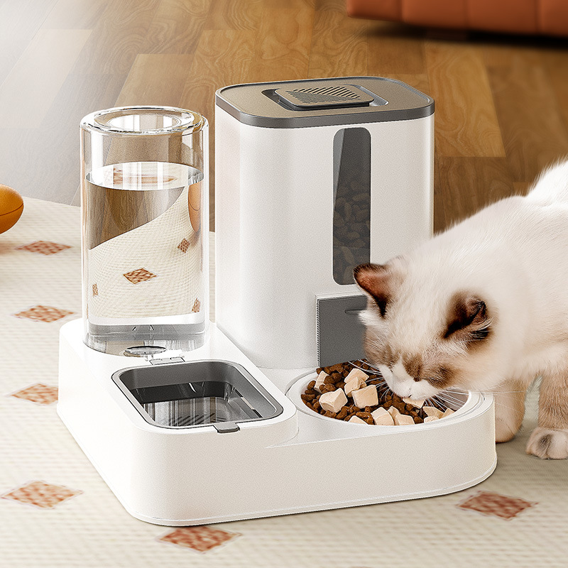 猫碗猫咪自动喂食器狗碗喂食饮水