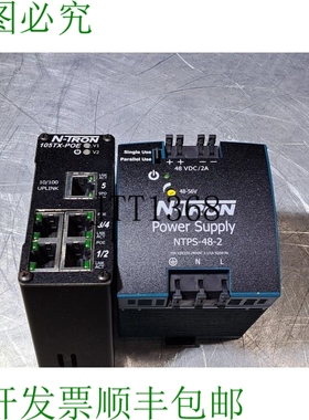 原装供应批量 N-tron Ntps-48-2 电源和 105tx-poe 挖掘交换机
