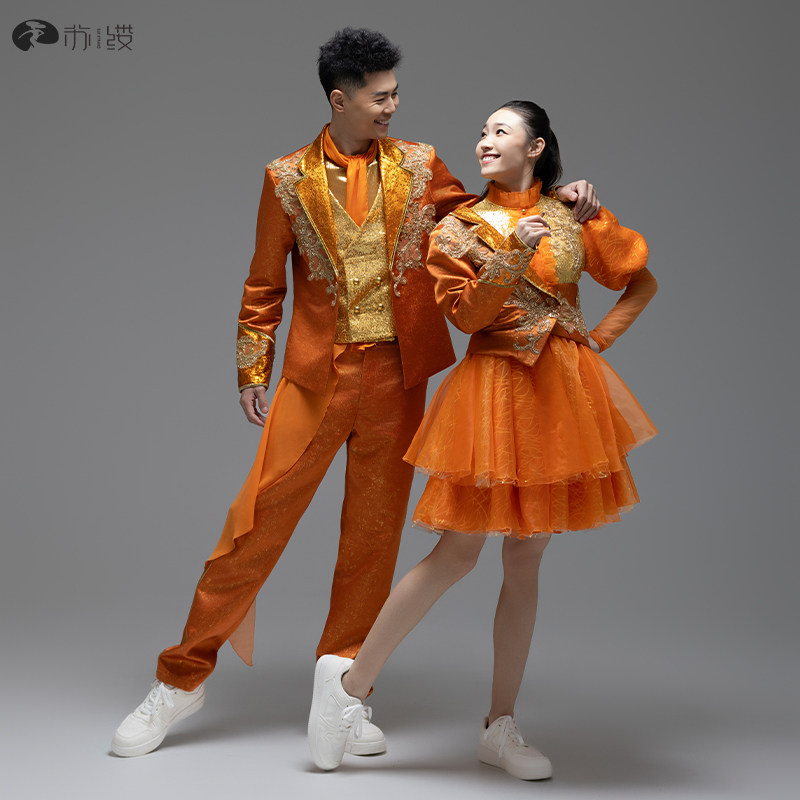 2025江苏春晚同款青春飞扬男女现代爵士舞演出服大气开场舞表演服