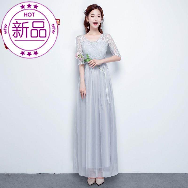 伴娘服2019婚礼G长款香槟色礼服姐妹团连衣裙闺蜜聚m会毕业照新款|ruв категории Женская одежда, Cвадебные платья, платье/вечернее платье - от Buy2taobao.com для оказания профессиональной услуги покупки агента Taobao