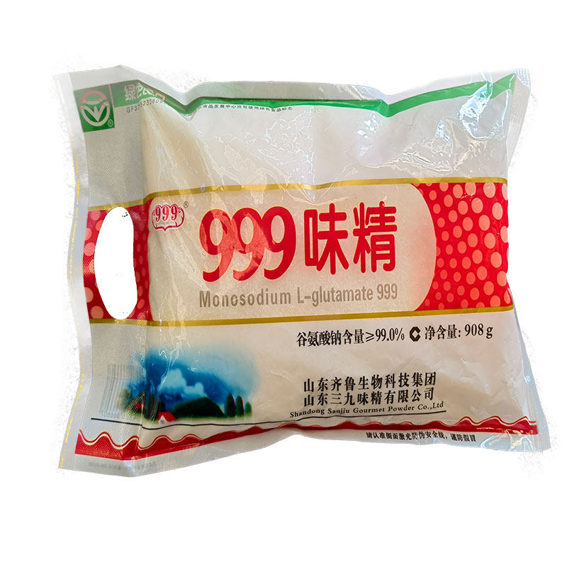 三九999无盐增鲜味精细颗粒纯餐饮908克火锅炒菜煲汤调味品包邮