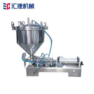 带加压型料斗灌装 机 机高熔点高粘度型产品灌装 机润滑油加压灌装