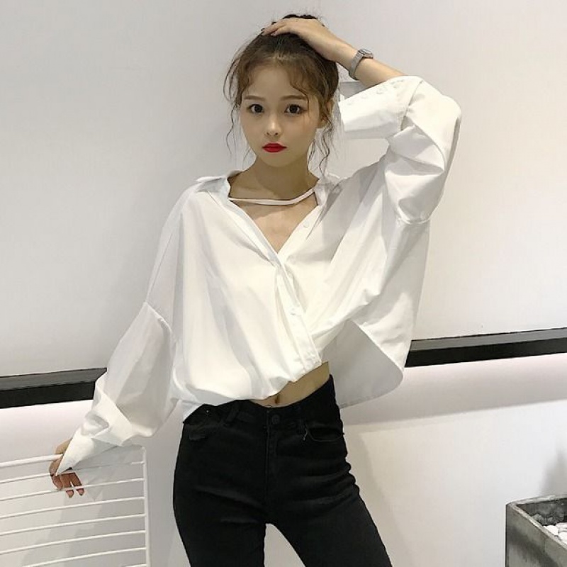 New spring ins Scheming shirt student Korean Edition Easy temperament Long sleeve shirt Irregularin the Outdoor/Mountaineer/Camping/Travel Goods , Outdoor clothing , Quick-drying underwear , Quick-drying shirt  category - from Buy2taobao.com to provide professional Taobao agent buy service