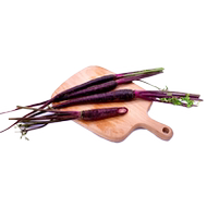 新鲜迷你手指5件顺丰紫胡萝卜