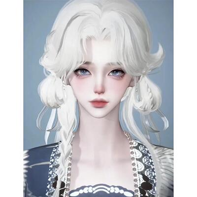 深巷兔 逢晴 逆水寒手游捏脸女通用