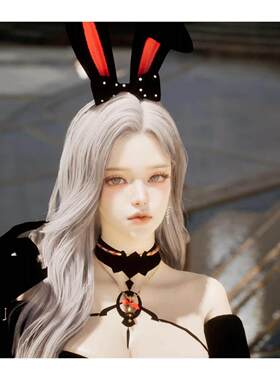 chuu 奶龙 永恒之塔2捏脸女 AION2韩服台服通用