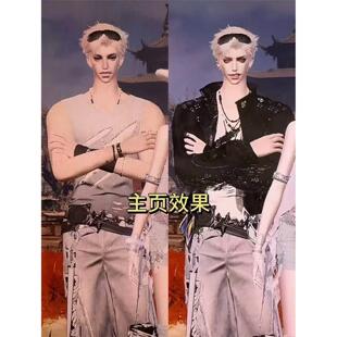 限量 5款 永罪环 鹰犬捏脸 自带体型 亚比 逆水寒手游捏脸男通用