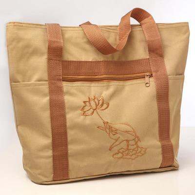 特卖居士收纳袋僧包牛津布朝山佛袋手提袋寺院法会结缘纪念品logo