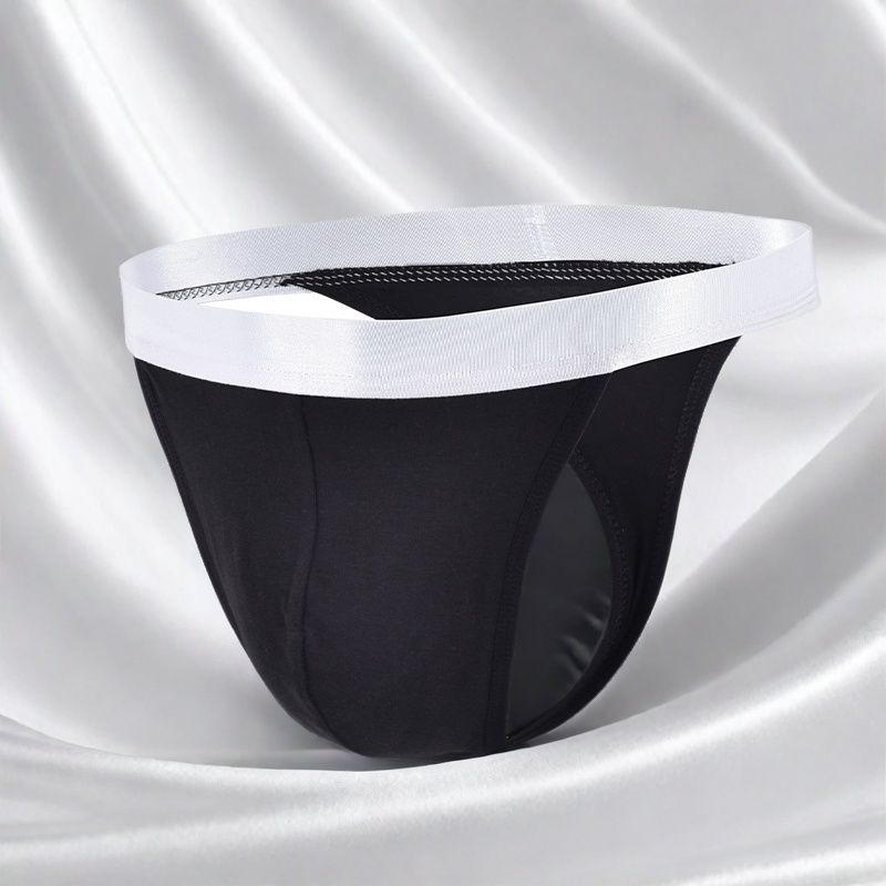 性感丁字裤男式U凸大囊袋夜店T裤中低腰显臀内裤纯欲透气短裤衩男