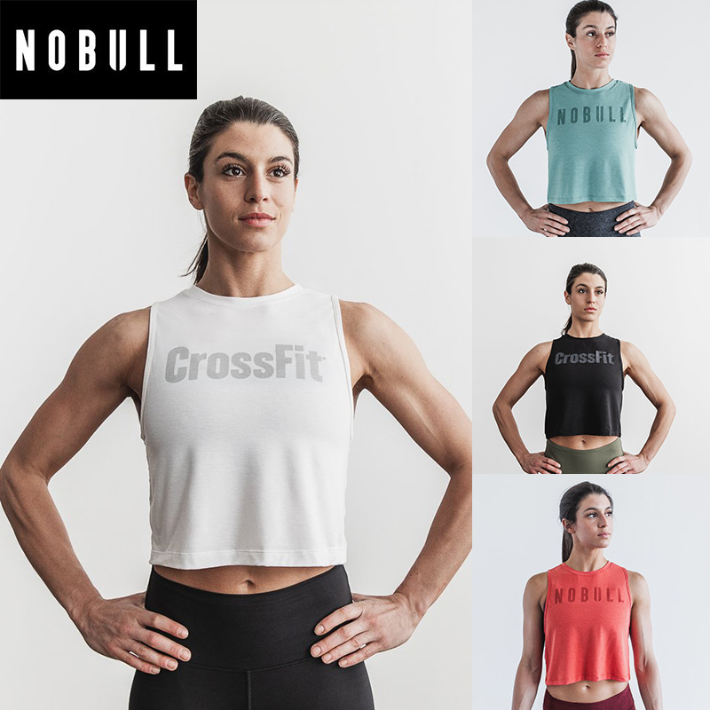 NOBULL女子TANK运动健身瑜伽CrossFit训练弹力舒适吸汗女士背心 运动服/休闲服装 运动T恤 原图主图