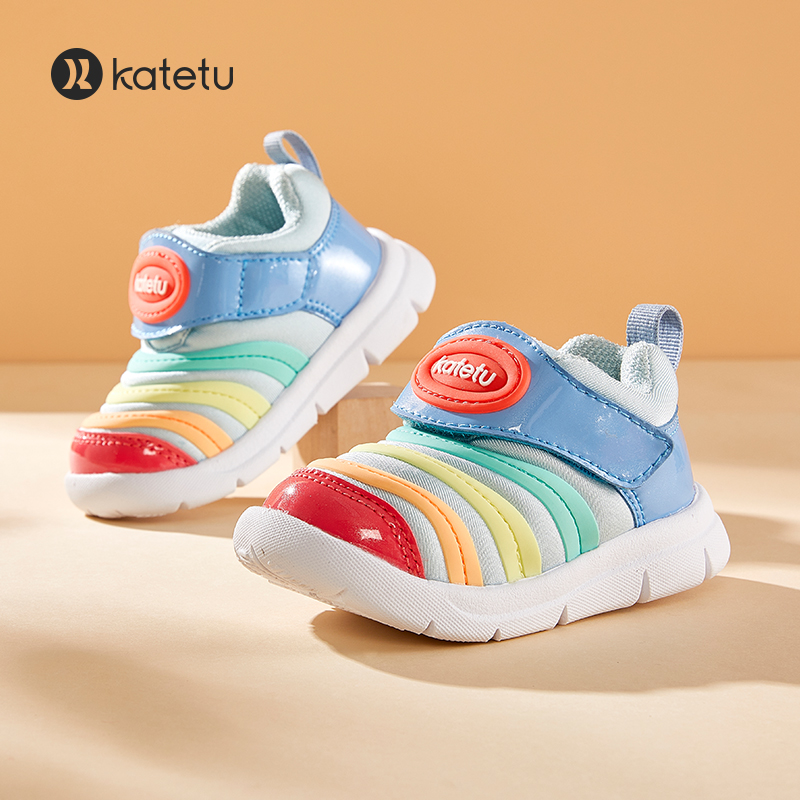 卡特兔男童毛毛虫春夏凉鞋