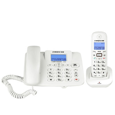 中文无绳电话机办公家用