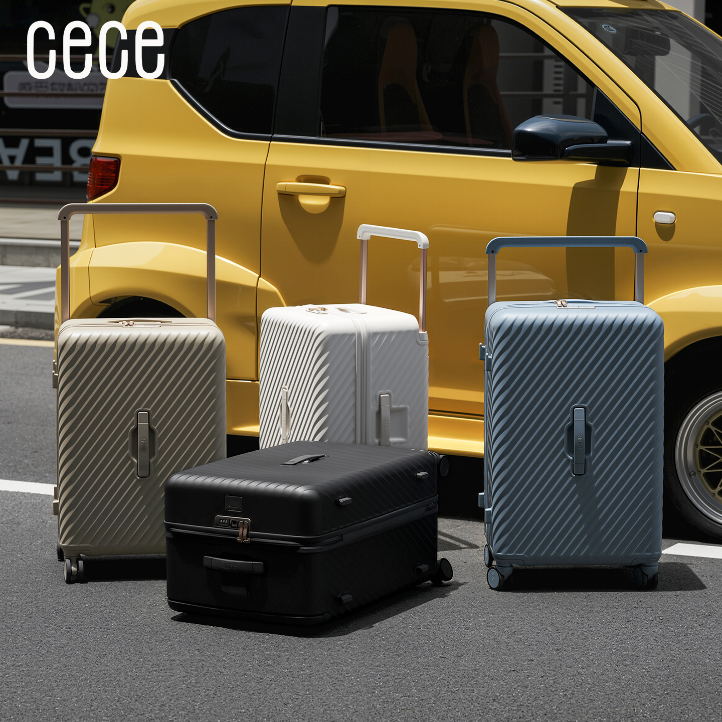 CECE2025新款行李箱女学生大容量拉杆旅行密码皮箱男加厚结实耐用