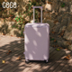 CECE可扩展大容量行李箱女拉杆登机旅行密码 箱结实耐用箱子登机箱