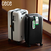 CECE2025新款 多功能PC智能行李箱密码 旅行箱大容量拉杆箱男女皮箱