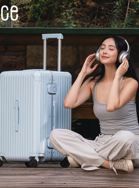 【冬季限定】CECE2025新款铝框行李箱女大容量加厚拉杆旅行箱子