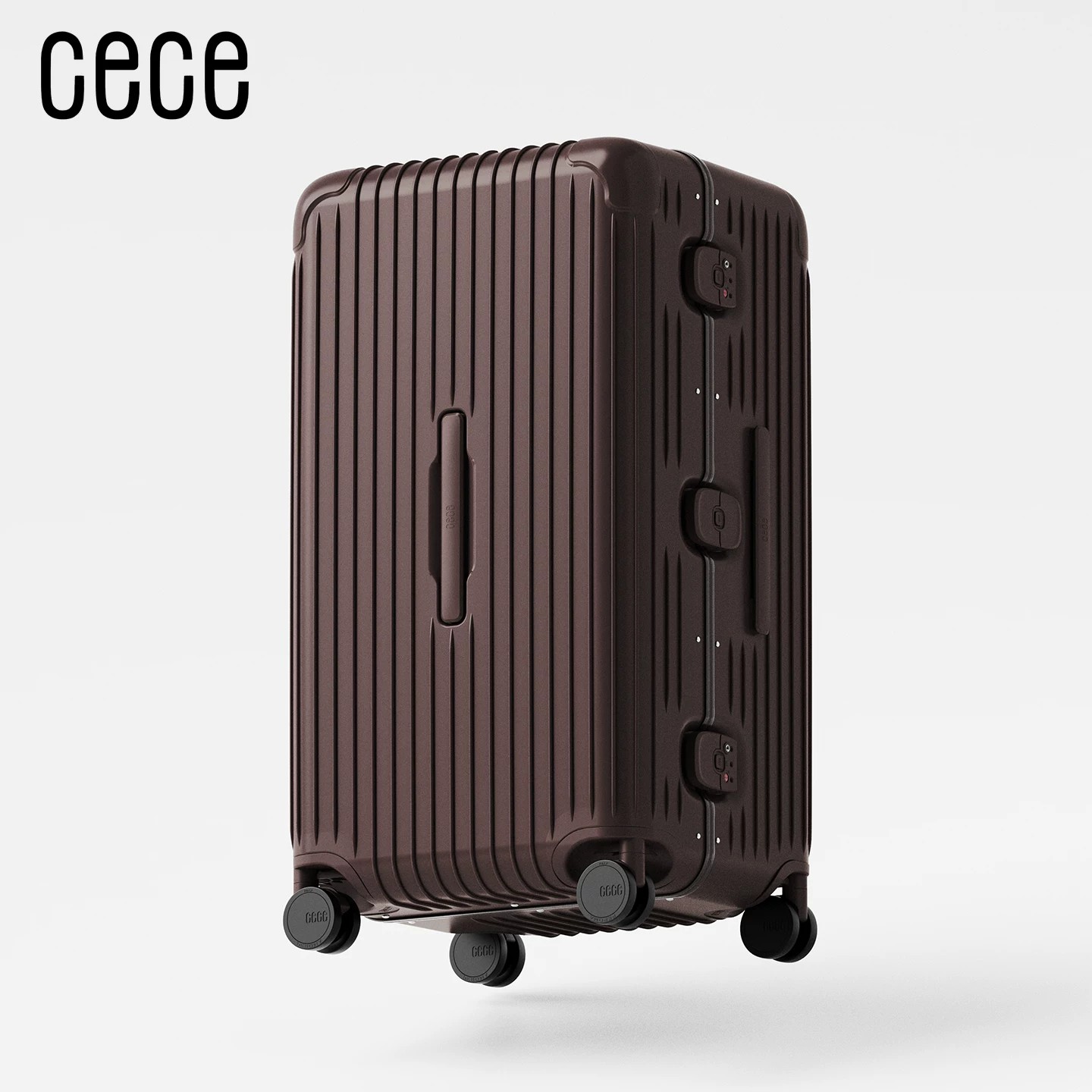 thumbnail for [New] CECE2026 New Aluminum Frame Luggage Women Large Capacity Thickened Durable Trolley Travel Lockbox