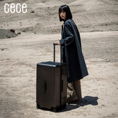 新品 CECE大容量深仓拉链行李箱轻便结实耐用旅行箱拉杆皮箱子