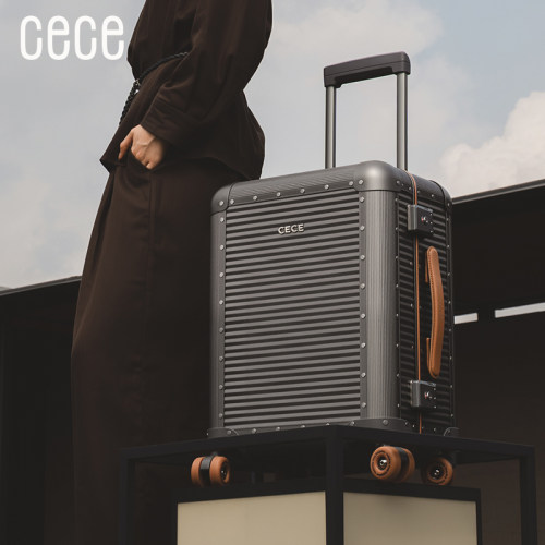 CECE全铝镁合金万向轮行李箱