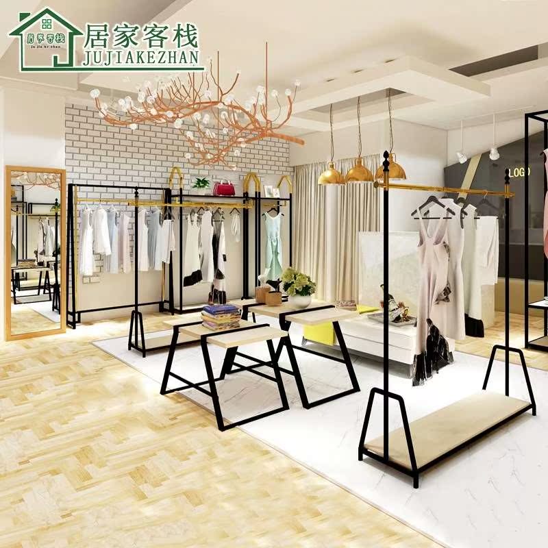 11-01新券服装店展示架装饰式商场货架衣架