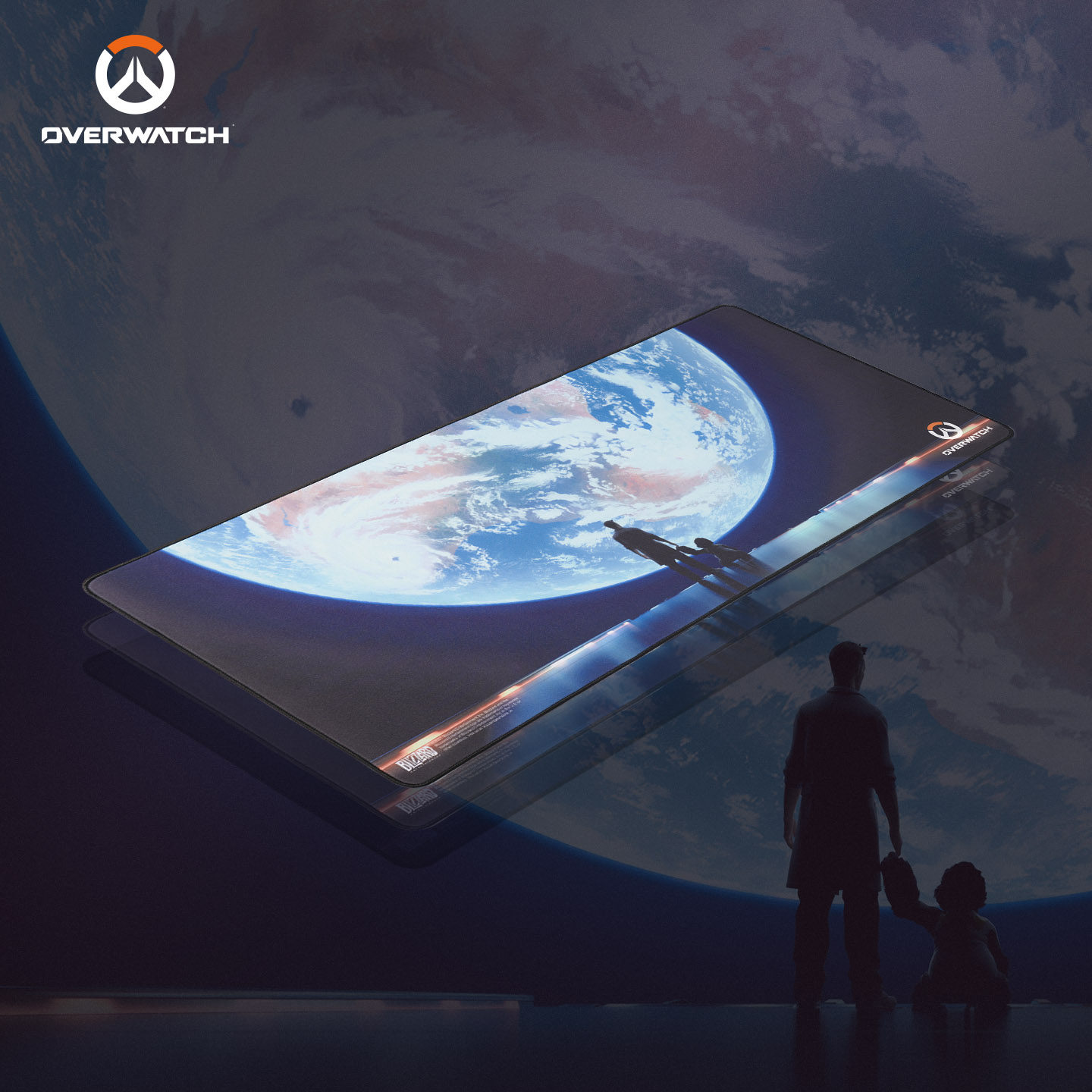 Blizzard暴雪官方正版游戏周边守望先锋归来升级版鼠标垫