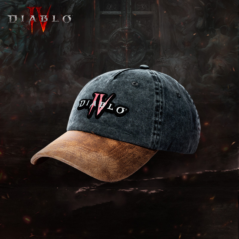 暴雪暗黑破坏神Ⅳ复古鸭舌帽