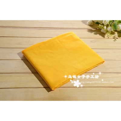 新款直销供应 纯棉黄布佛堂黄布庙宇供布桌布民俗黄棉布洋布全棉
