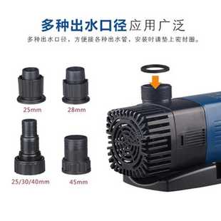 新款直销佳璐变频水泵JTP-10000大流量高扬程潜水泵鱼缸鱼池抽80W