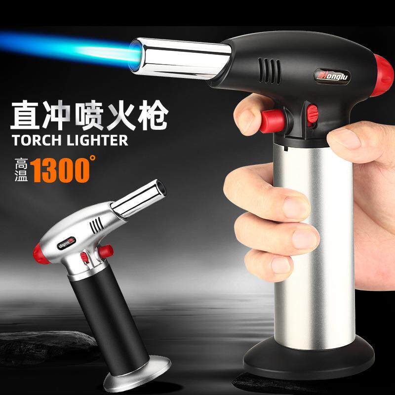 新款直销8010焊枪点火器野外烧烤烘焙喷火枪 卡式高温喷枪点火枪