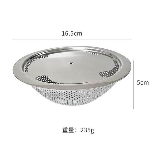 新款直销304不锈钢水槽过滤网厨房洗菜水池漏斗防塞地漏水果蔬菜