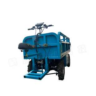 新款直销电动四轮四驱搬运车倒骑驴拉货车转运车仓库养殖农用四轮