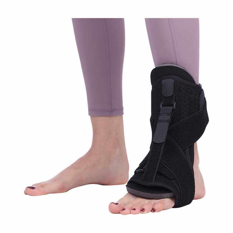 新款直销港盛足托矫正器足下垂支撑护具脚底脚踝按摩支具跨境爆款