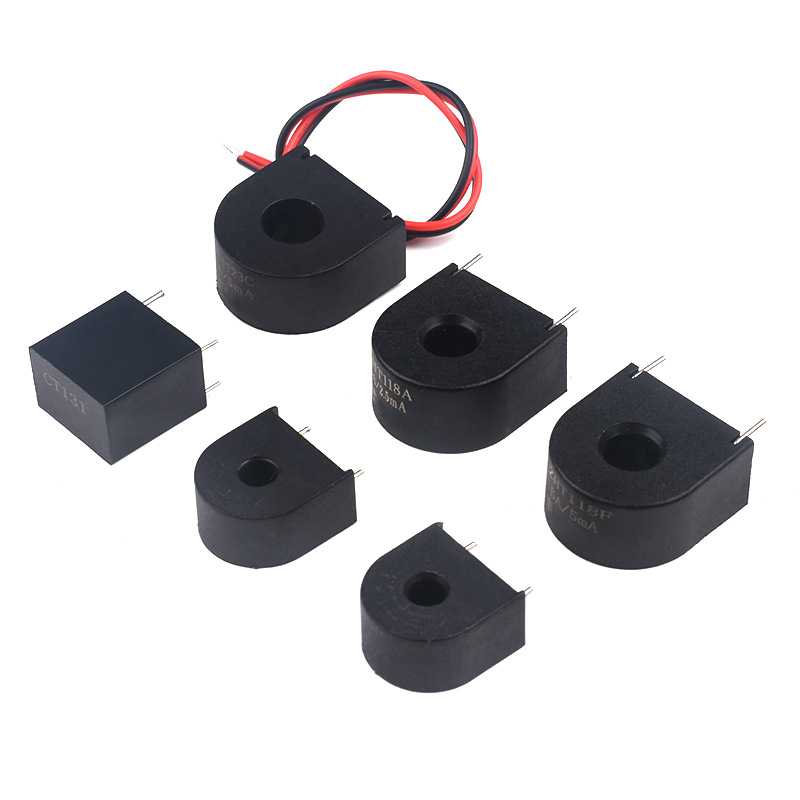 新款直销微型电流互感器传感器 交流充电桩 ZHT103 118A/118F/102