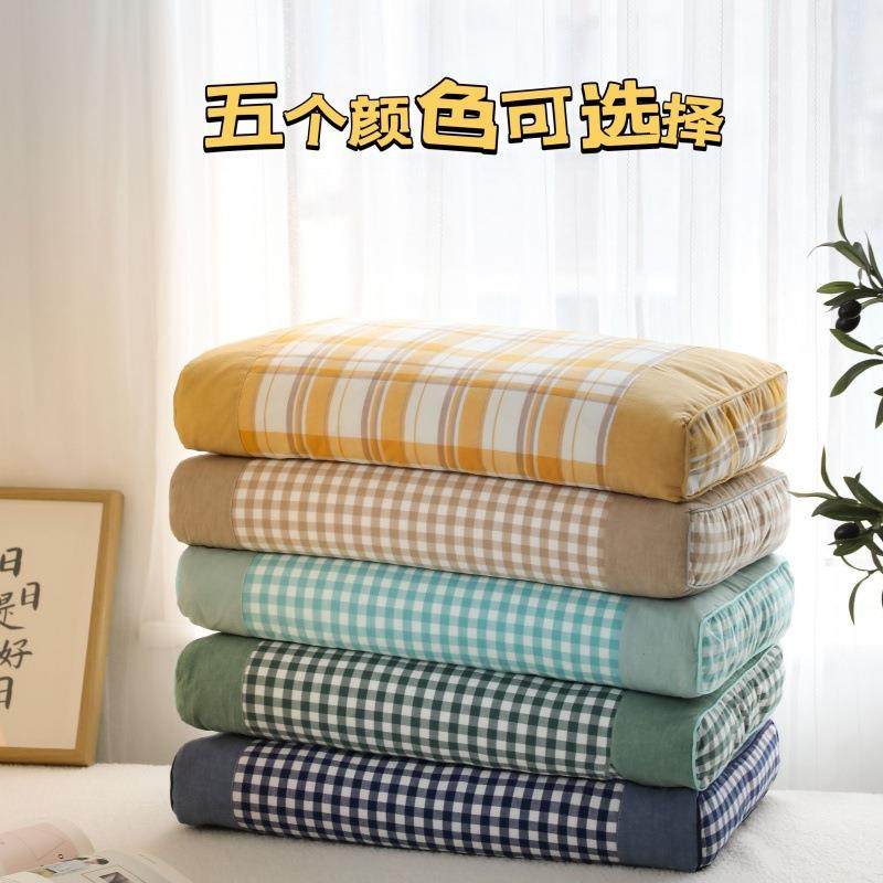 新款直销荞麦枕头成人大号护颈高枕硬枕荞麦皮枕芯可拆洗成人儿童