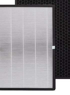 新款直销适用于TaoTronics空气净化器TT-AP003滤网白色HEPA活性炭