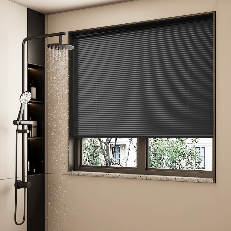 muanna百叶帘防水遮光拉珠铝合金