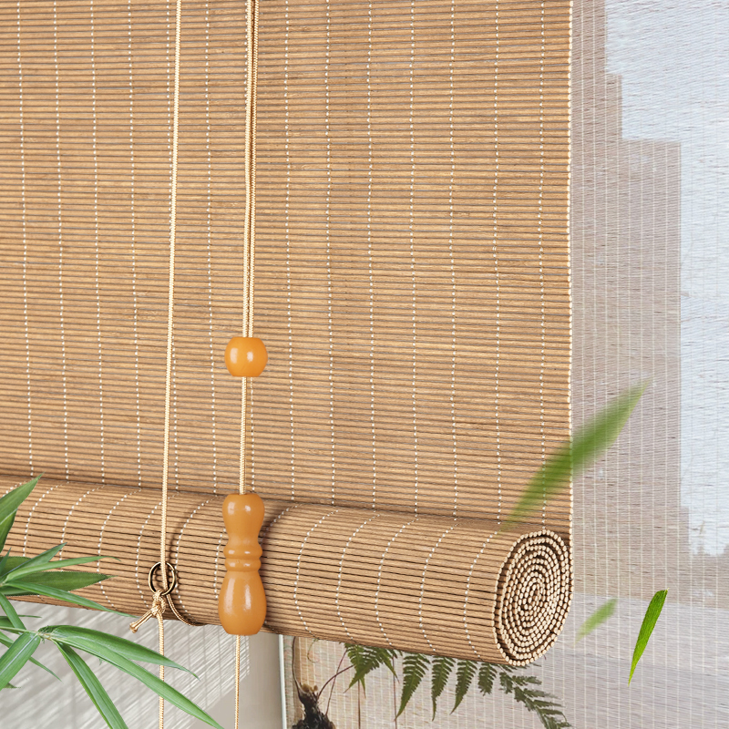 muanna防水中国风书房茶室竹帘