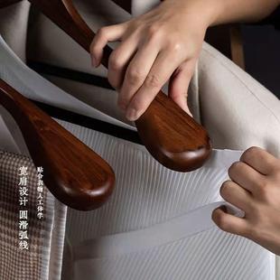 直销酒店专用肩宽衣挂木质衣架家用衣架防滑西服大衣衣架西服 新款