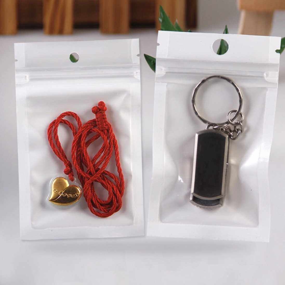 新款直销珠光膜阴阳骨袋半透明塑料袋手机壳包装袋胶袋大量现货