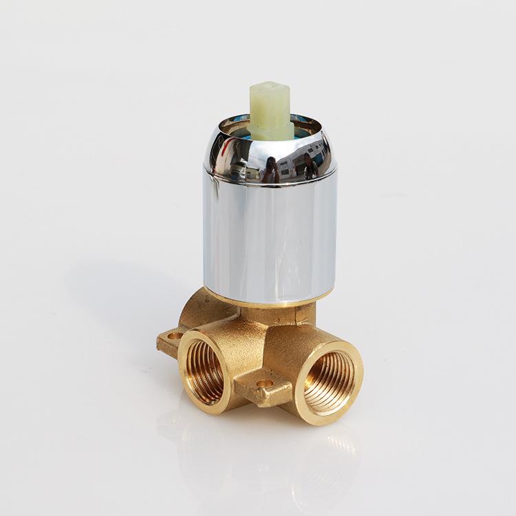 新款直销入墙式淋浴花洒 全铜入墙式淋浴花洒 冷热全铜入墙式淋浴