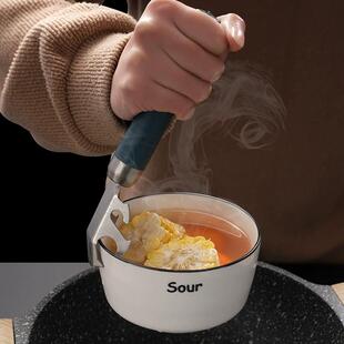 新款直销取碗器不锈钢提盘器家用夹盘子碗夹不锈钢厨房杂件多用防