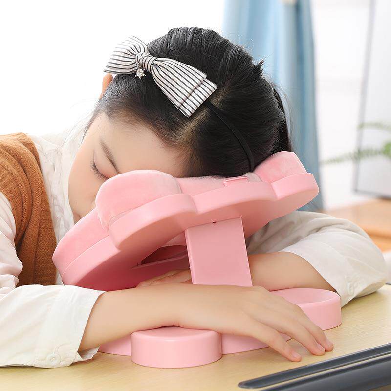 新款直销小学生午睡枕便携折叠趴桌子睡觉午休枕头儿童成人桌上趴