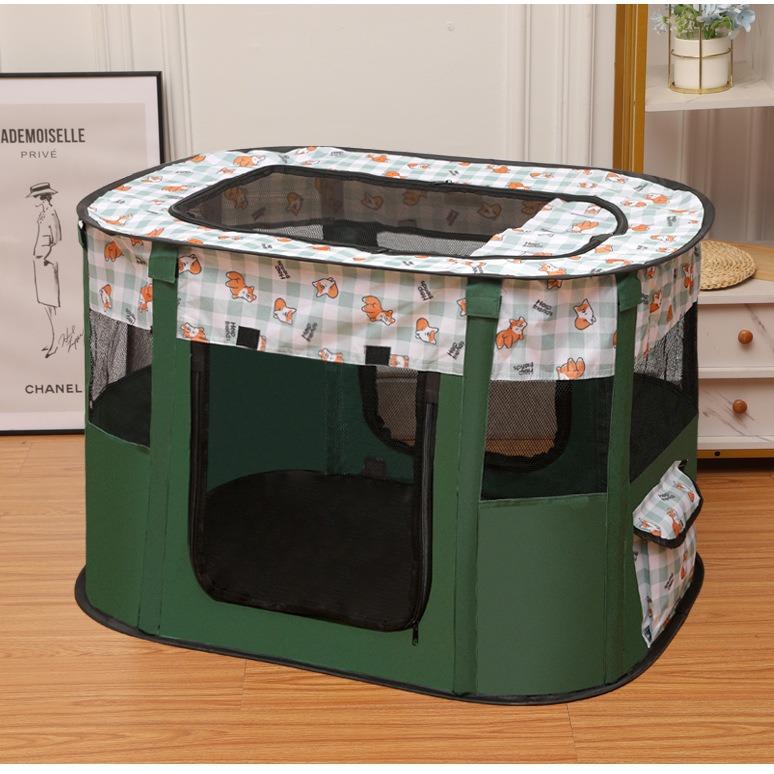 新款直销宠物用品猫窝别墅猫狗笼封闭式宠物围栏帐篷大空间幼猫咪