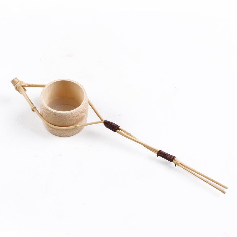 新款直销 天然竹制 过滤网茶滤 竹结竹根 功夫茶具配件茶道配件