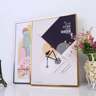 新款直销工厂直销细边画框A1A2A3A4A5证书框B2B4相框4开8开海报框