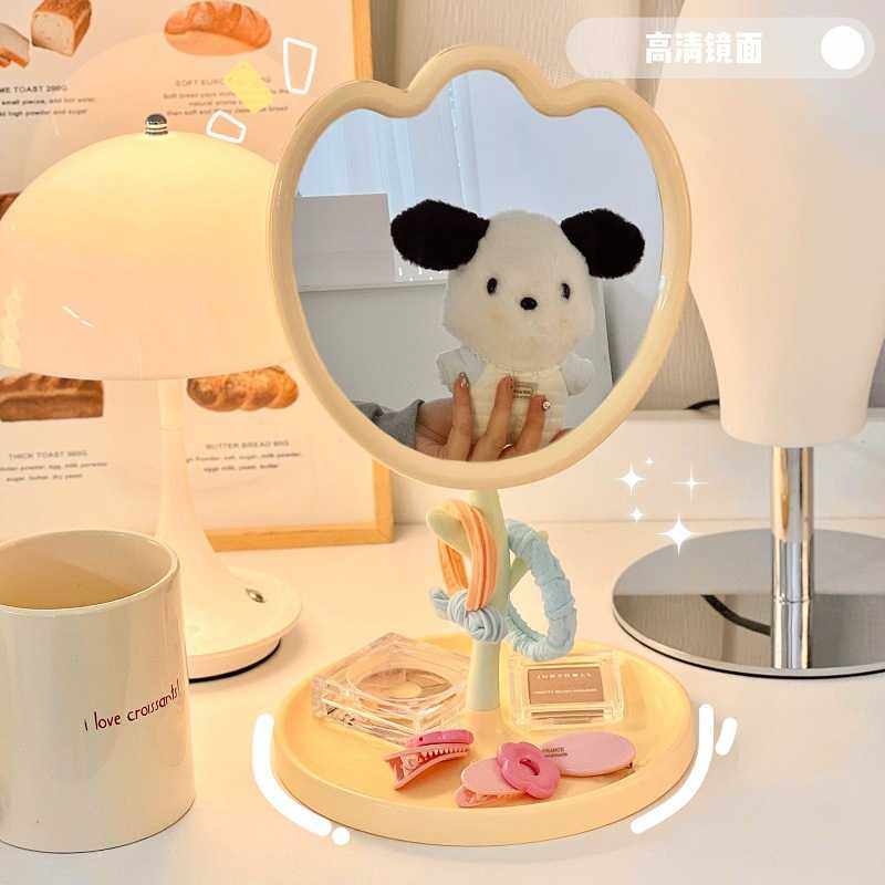 新款直销郁金花朵镜子家用梳妆台式可旋转公主镜学生宿舍桌面少女,家庭/个人清洁工具,柜镜/梳妆镜,淘宝优惠券,粉丝福利购,淘宝优惠卷