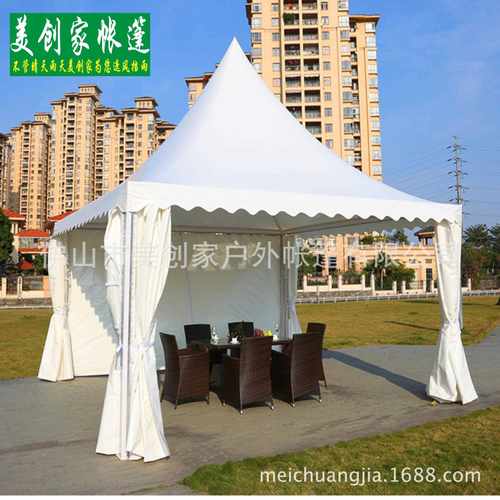 新款直销欧式尖顶篷户外帐篷展会车展活动帐篷大型婚礼婚庆篷房停