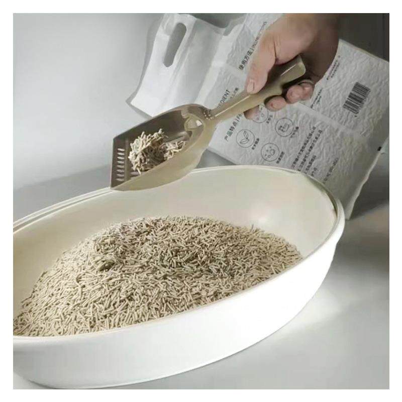 新款直销王公大人原味豆腐猫砂结团不粘底无尘冲马桶6L/20磅绿茶
