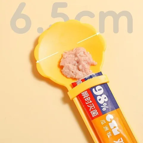 神器宠物挤猫条勺子挤压器猫罐头零食勺子用品猫咪猫粮喂食器猫条